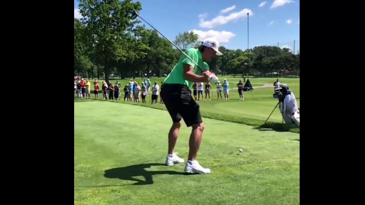 Ricky fowler Driver Golf Swing