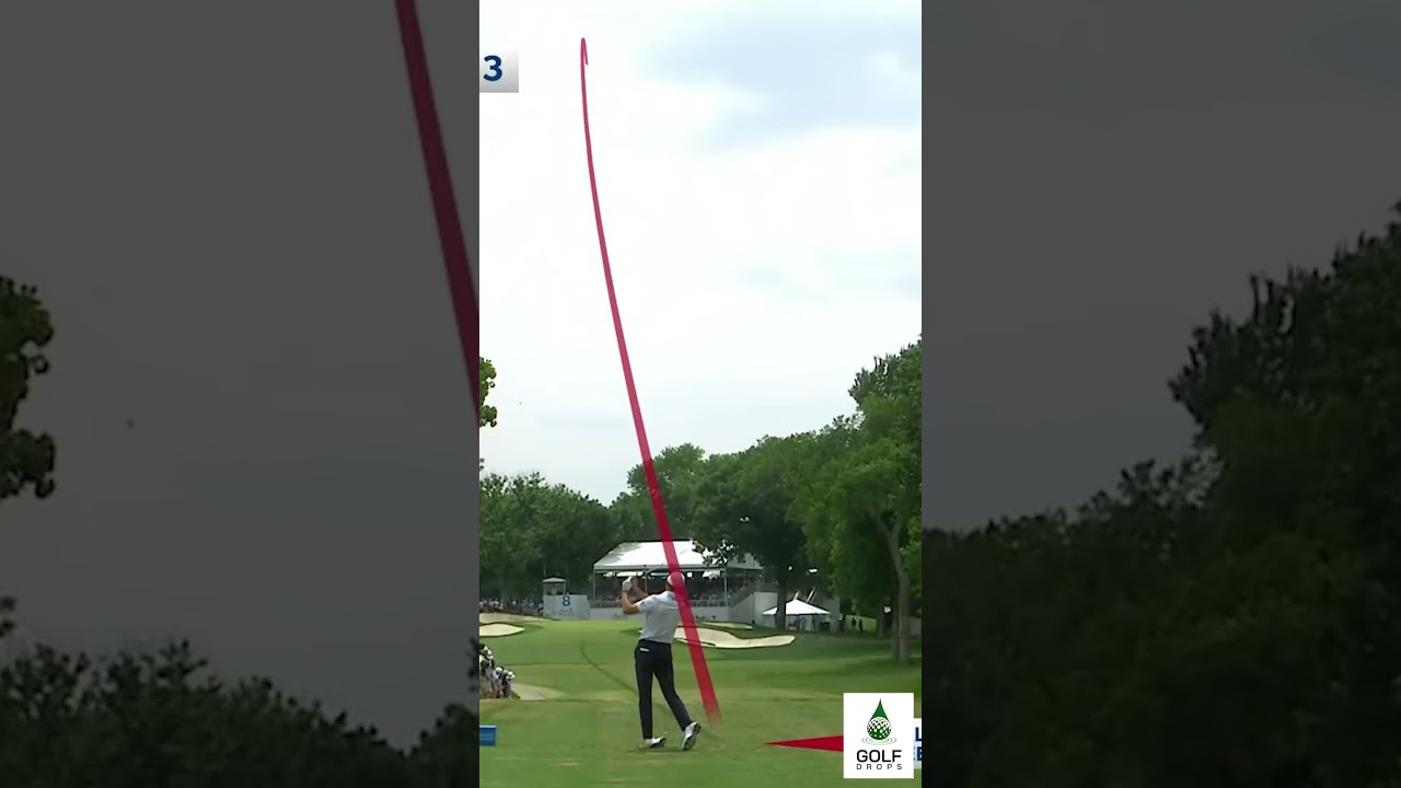 Taking Aim with Jordan Spieth Setting Up Birdie Nicely at the Charles Schwab Challenge #Shorts