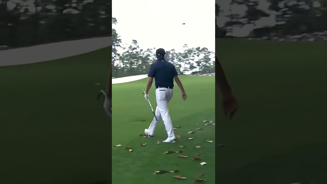 Jordan Spieth's final hole at the 2015 Masters ⛳️