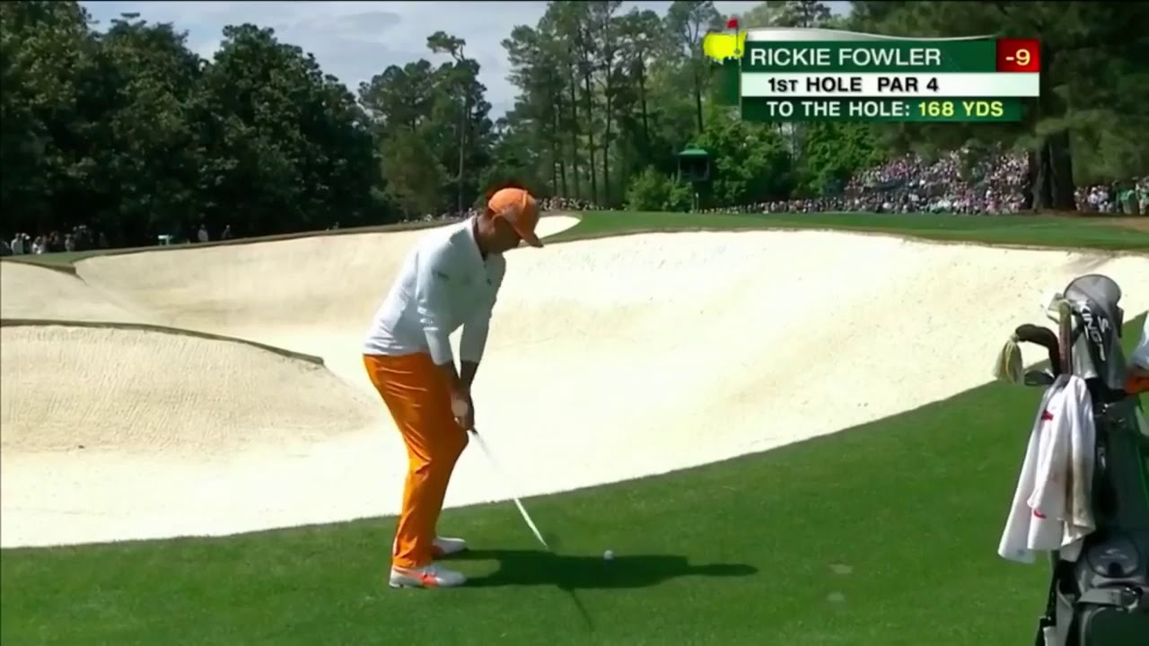 Ricky Fowler, Open Stance 2018 Masters, Round 4