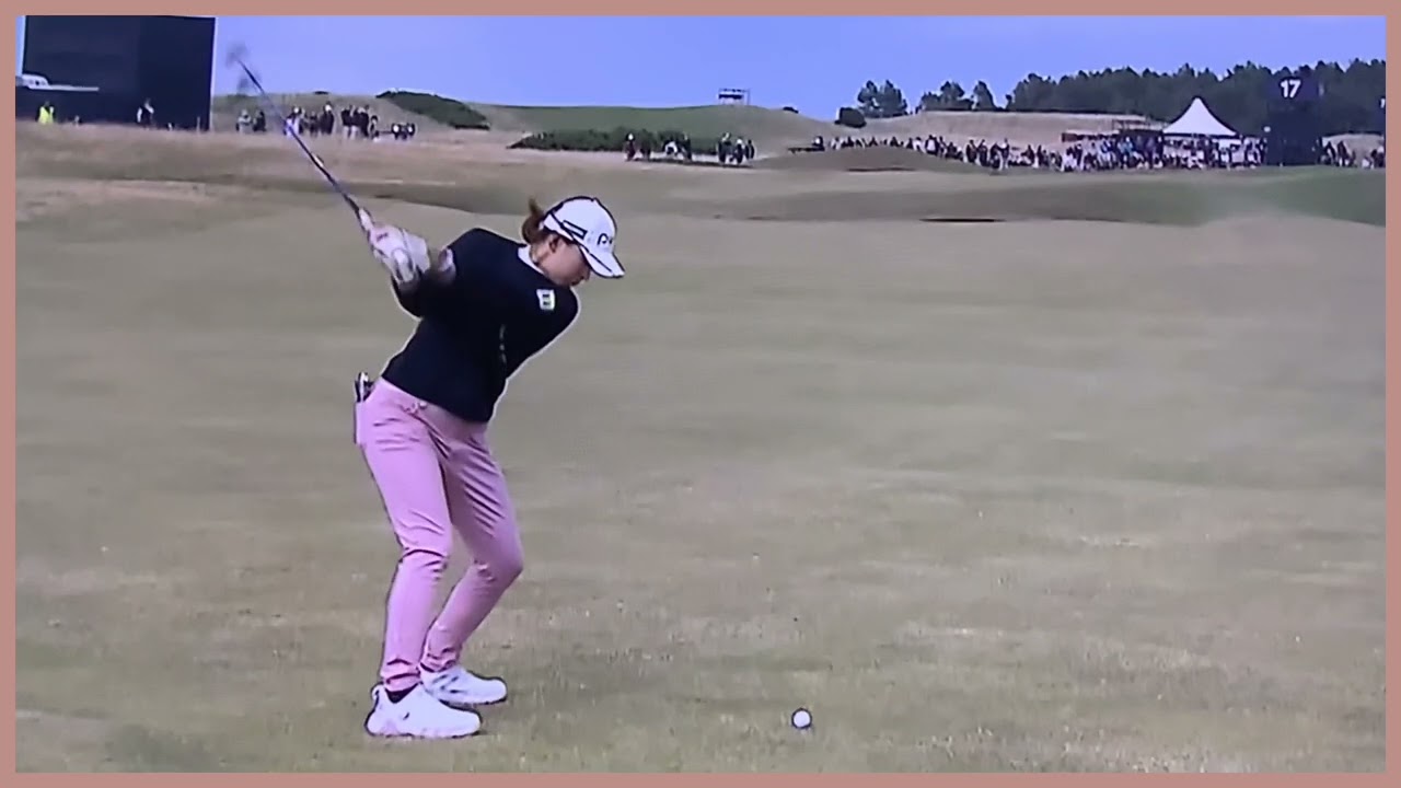 【ゴルフ】 渋野日向子　スイング