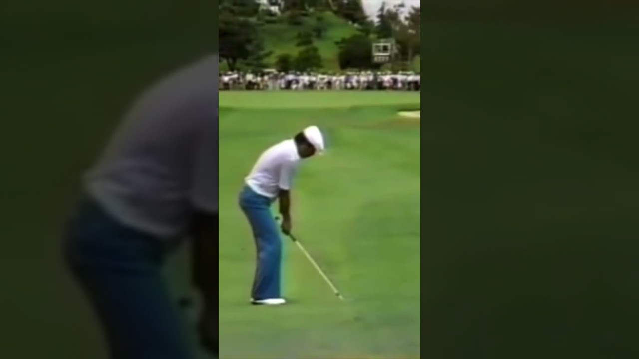 1985年日本プロ✨セントラルGC⛳️尾崎健夫プロ（ジェット尾崎）のアイアンショット✨#golf #アイアンショット #ゴルフ #ゴルフスイング #尾崎健夫 #ジェット尾崎