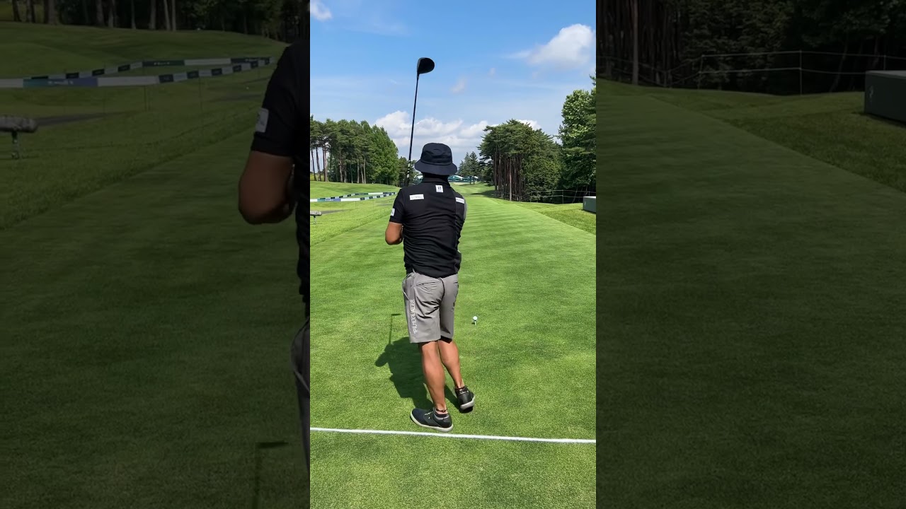 永久シード⛳️片山晋呉プロのドライバーショット #shorts #ゴルフ #片山晋呉