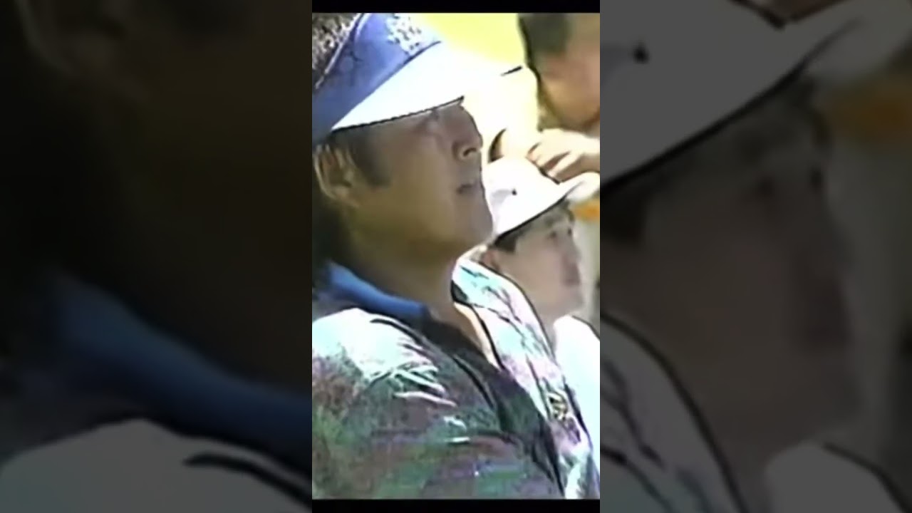 ジャンボ尾崎プロのベタピンアイアンショット✨飛ばしからコントロールから本当に最強でした 🔥#golf #ジャンボ尾崎 #アイアン #アイアンショット