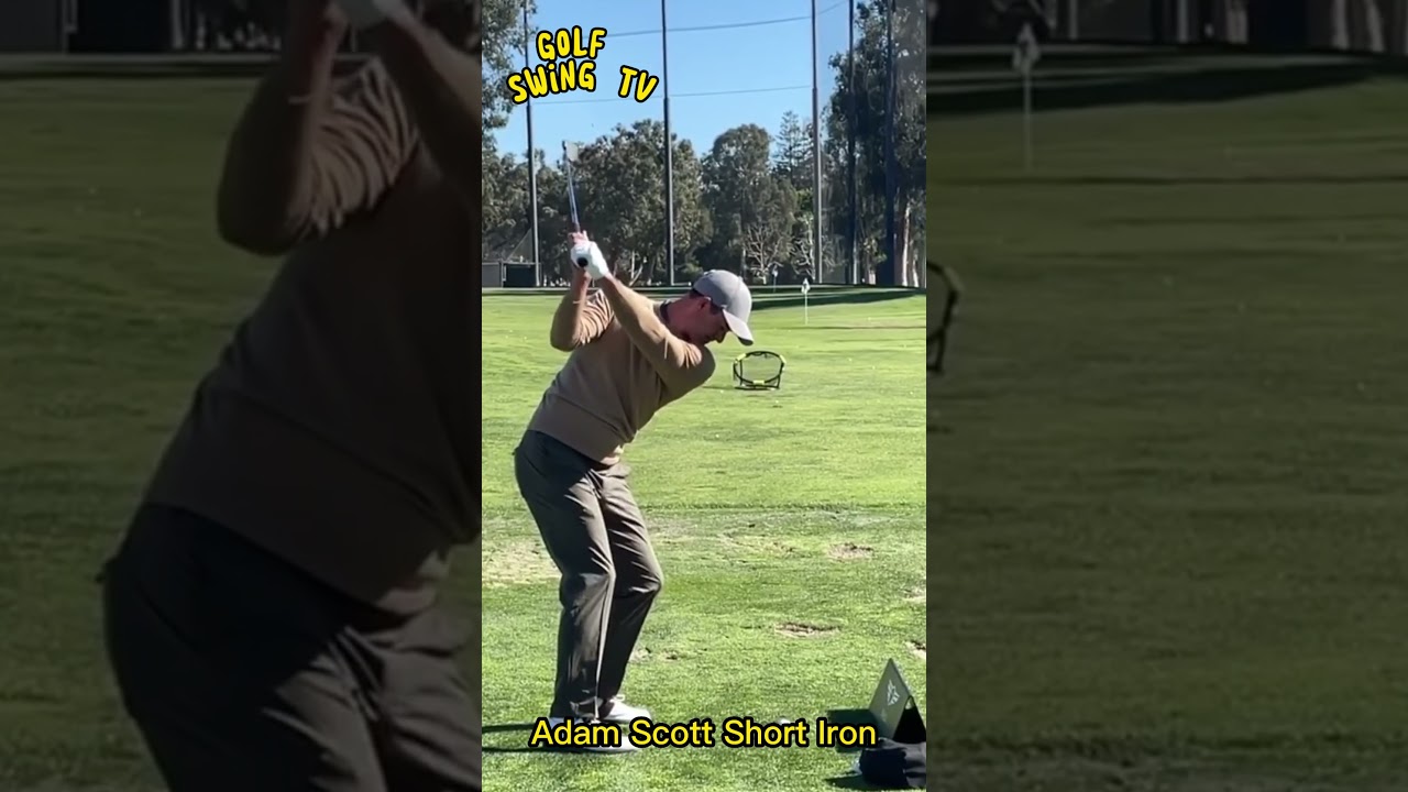 Adam Scott Slow Motion Short Iron