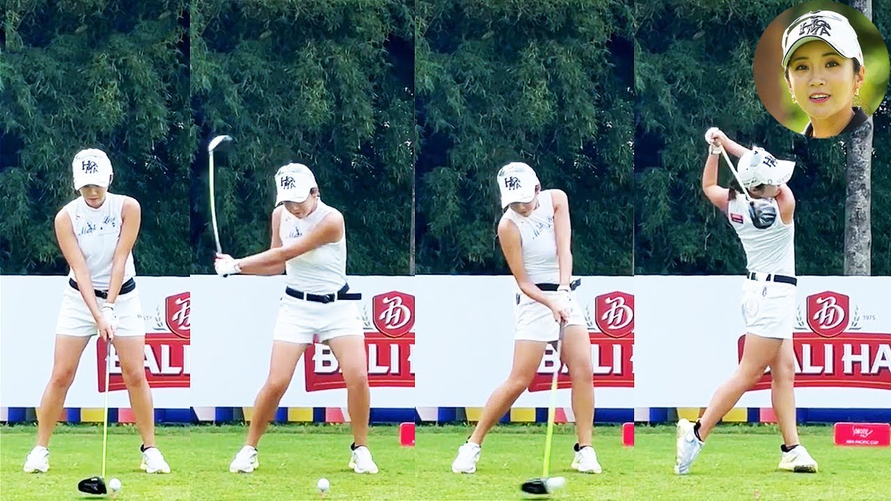 イ・ボミ LEE Bo Mee プロゴルファー DRIVER SHOT SLOW MOTION !!!