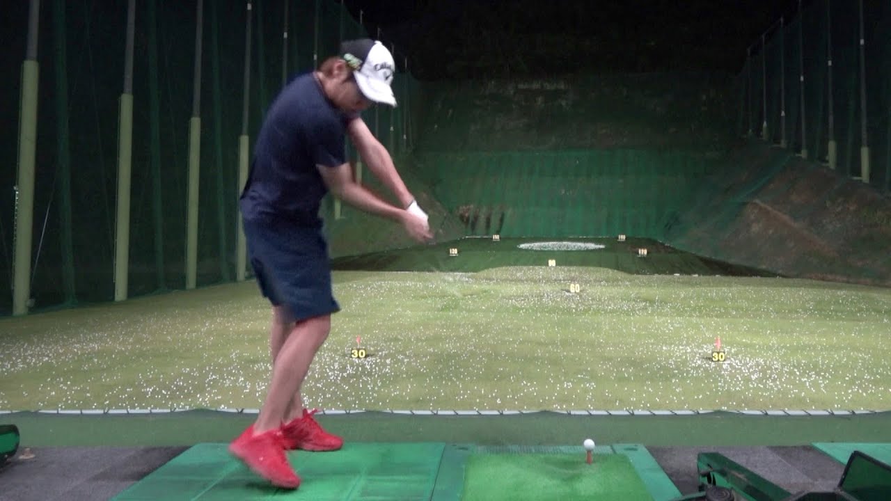 【ゴルフ】片山晋呉プロの“ボール位置は左耳の付け根の前”というレッスン動画で、ドライバーショットが少し改善されたゴルフ好きYouTuberのドライバーショット集【AKI GOLF CHANNEL】