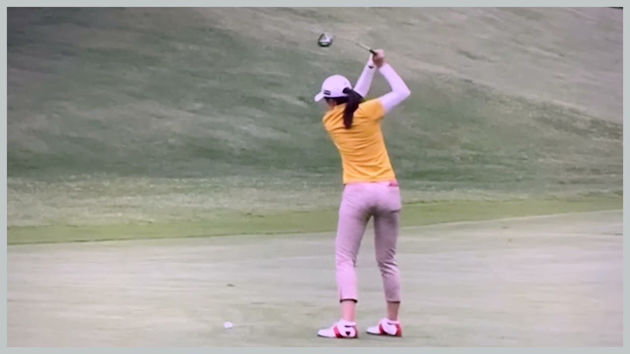 【ゴルフ】 堀 琴音　スイング