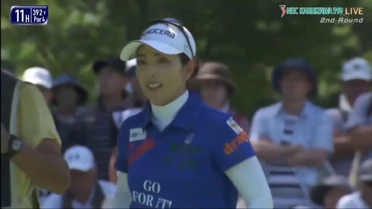 「渋野 日向子 vs  原 英莉花」NEC軽井沢72ゴルフトーナメント 2日目 2019年8月17日