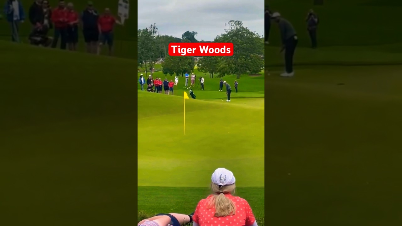 Tiger Woods can do magic 👀
