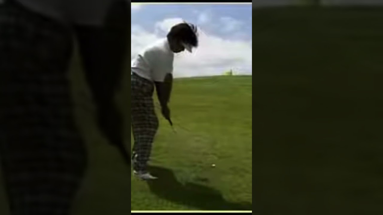 自画自賛✨岡本綾子プロが自分のアプローチを解説😂 #golf #ゴルフ #スイング #アプローチ #岡本綾子