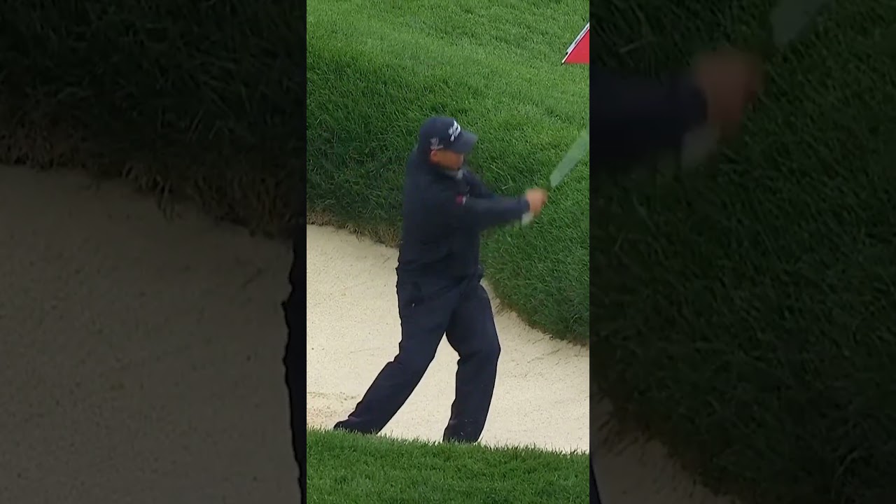 That's a SPECIAL bunker shot! 👏