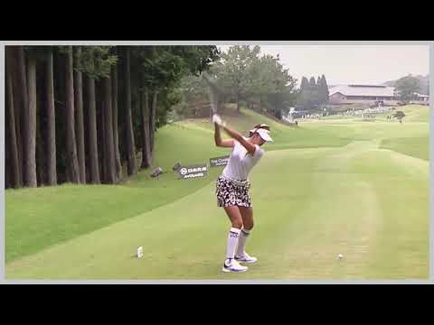 【ゴルフ】 原英莉花　スイング