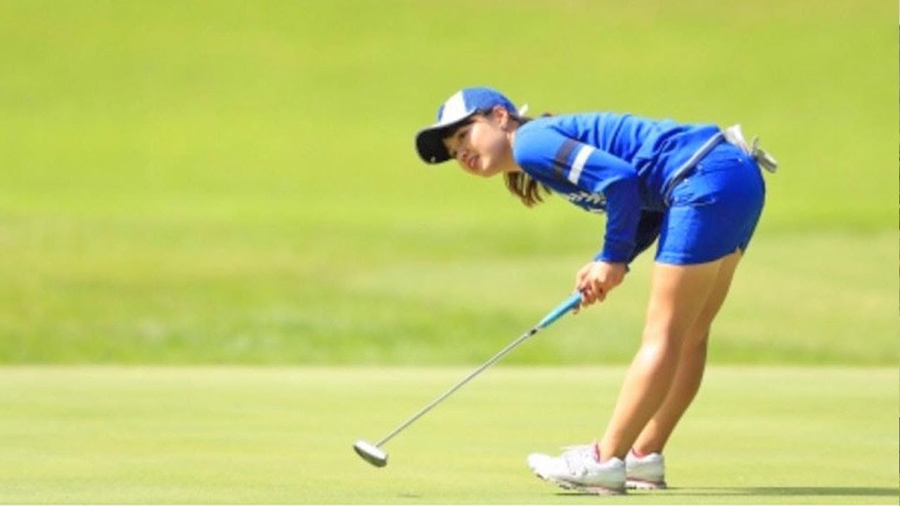 廣田真優 Mayu Hirota プロゴルファー DRIVER SHOT SLOW MOTION !!!