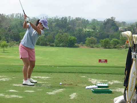 Ai Miyazato practice routine Thailand LPGA 2010 宮里 藍
