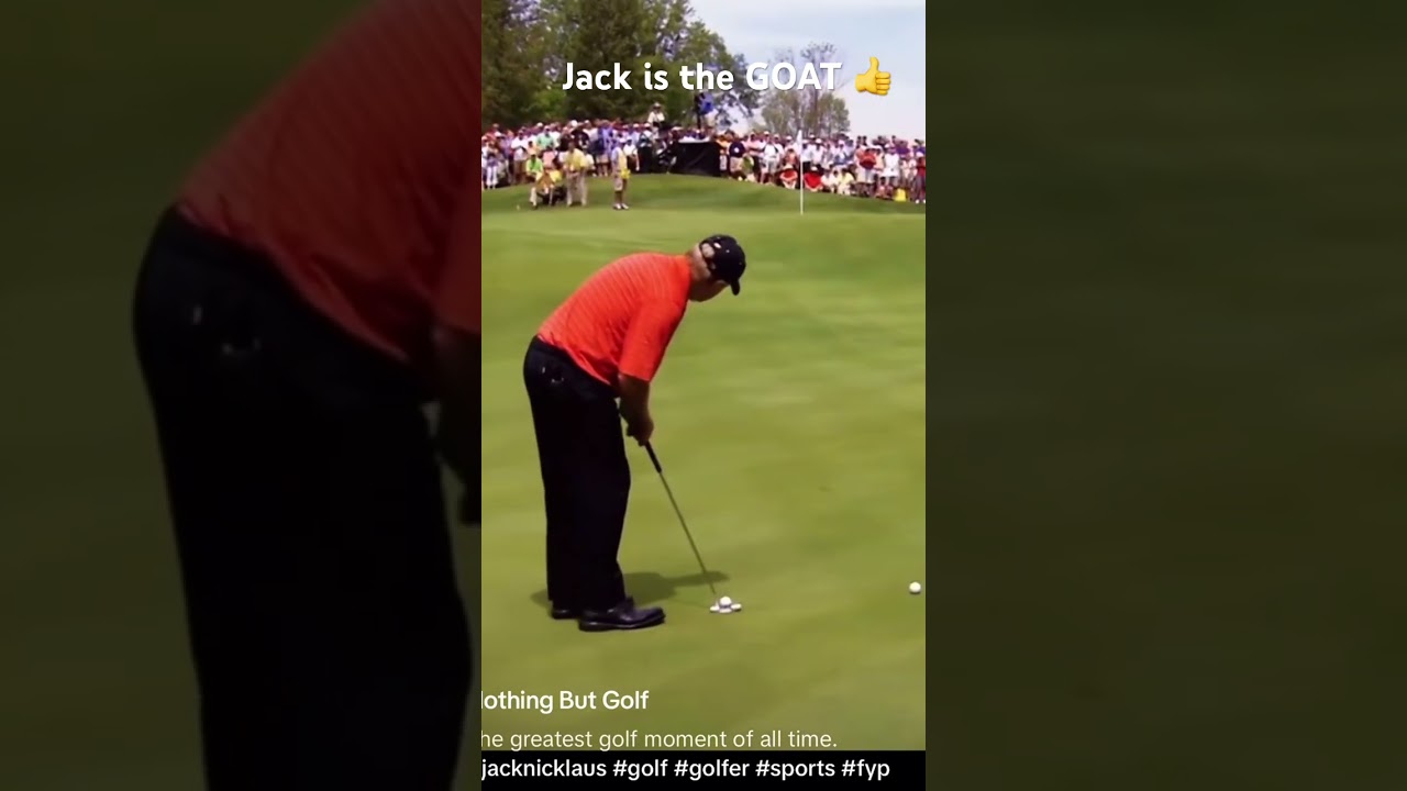 Jack Nicklaus the greatest ever 👍# #golf #professionals