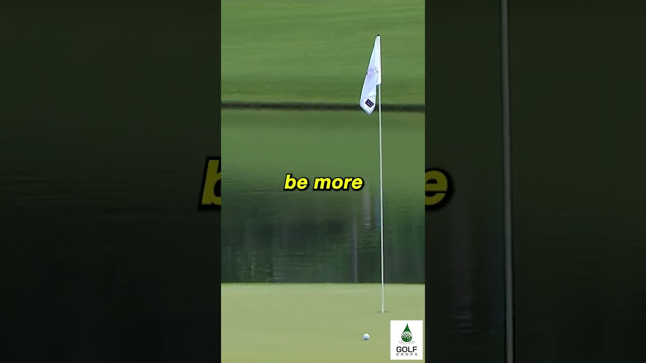 Jordan Spieth's Latest Move at Wells Fargo Golf Goes Viral   One Foot in the Water #Shorts