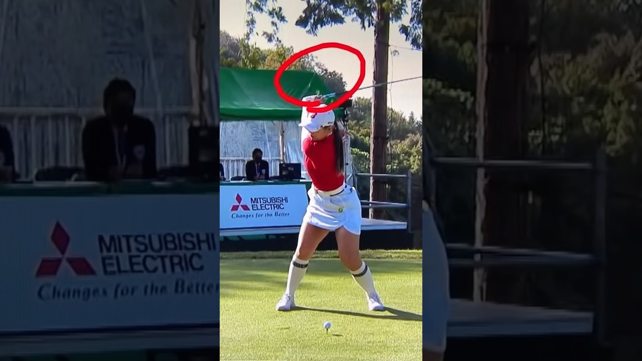 吉田優利プロ⛳️#golf #golfswing #ゴルフ #ゴルフスイング #吉田優利