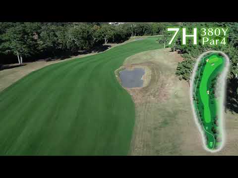 小笠コース7番ホール：チャンピオンコース