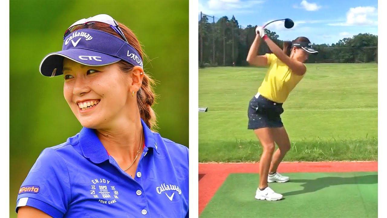 藤田光里 日本女子ゴルファー スイング!!!히카리 후지타 프로 Hikari Fujita