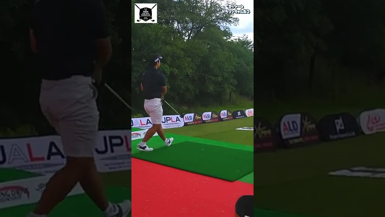 和製デシャンボー PGA No.1 櫻井勝之プロ LDJ日本４位 PLDA日本代表 ロングドライブ ユピテル ドラコン ゴルフ ドライバー ゴルフ PGA最強 #Shorts