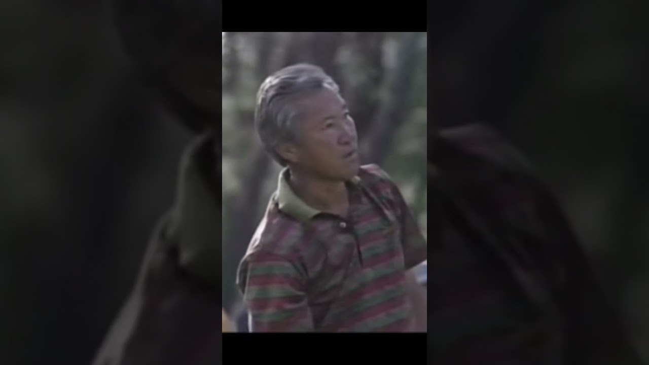 青木功プロ✨1994年ダンロップフェニックス✨ #golf #ゴルフ #ゴルフスイング #青木功 #アイアン