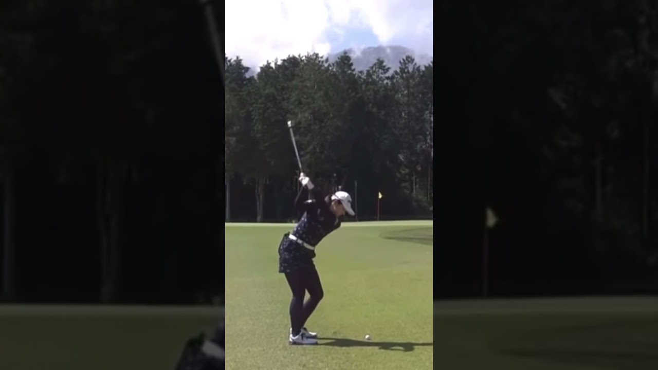 【ゴルフ】 辻 梨恵　スイング