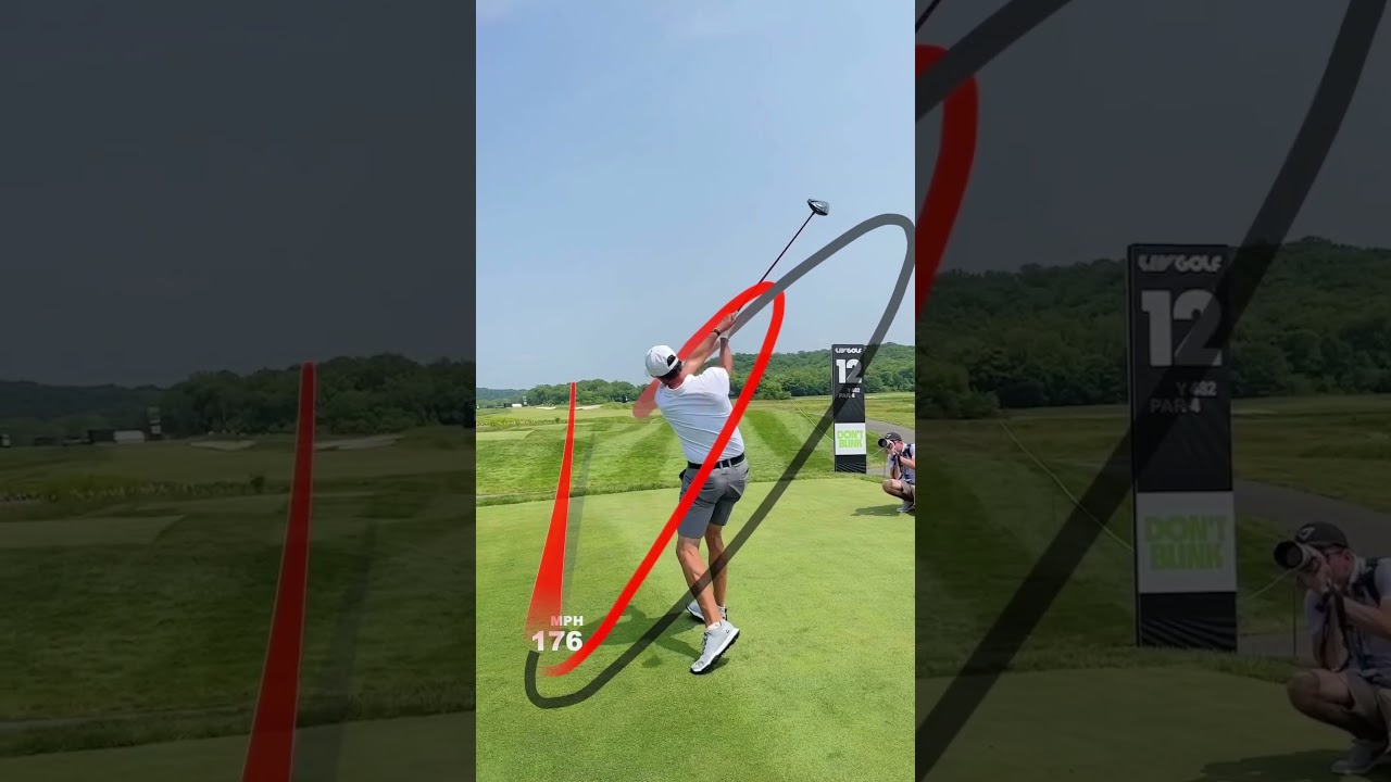 Phil Mickelson golf swing in slow motion on Shot Tracer app 🔥