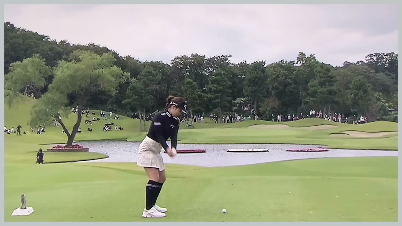 祝ツアー4勝目 【ゴルフ】 西村優菜　スイング