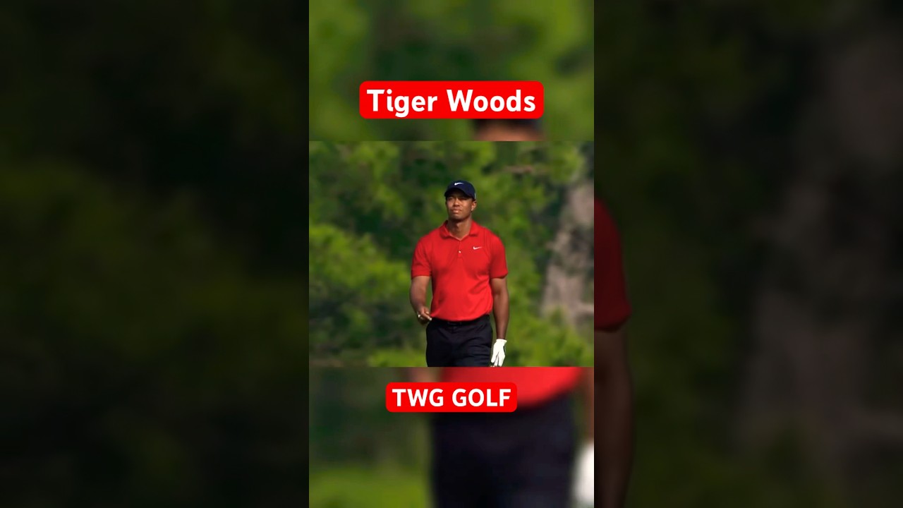 Tiger Woods "Right At It" THE MASTERS