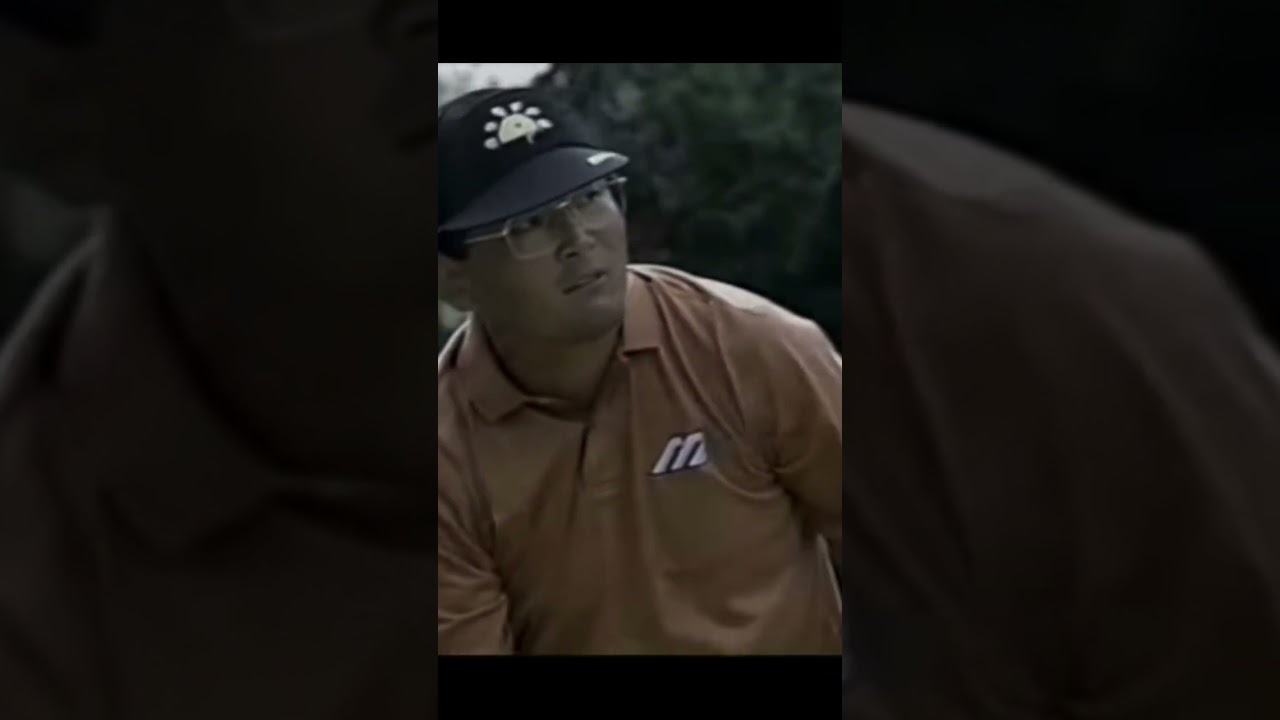 今となっては絶滅危惧種😅1番アイアンでの中嶋常幸プロのティーショット✨1993年日本シリーズ✨ #golf #ゴルフスイング #中嶋常幸 #1番アイアン