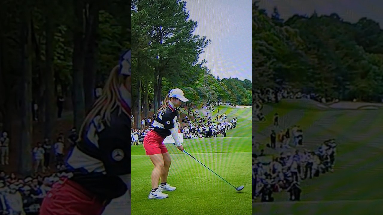 吉田優利  サントリーレディス 3日目 #shorts