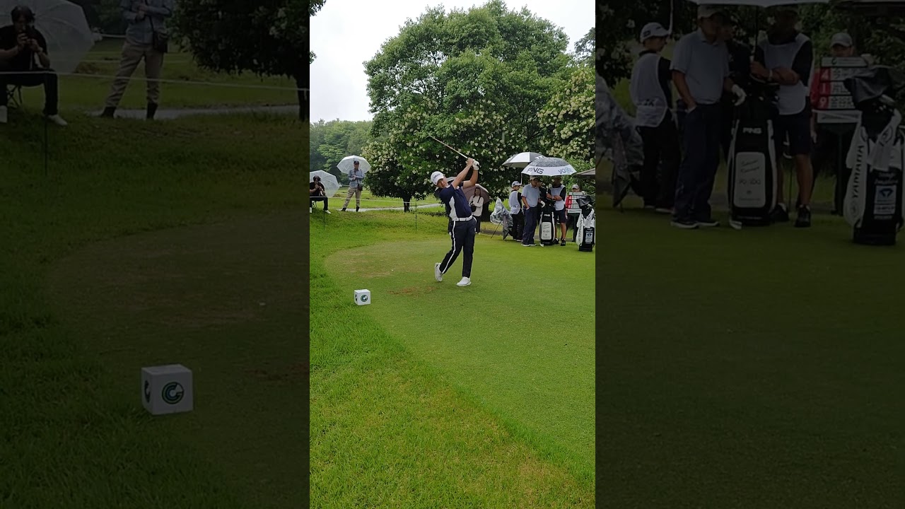 今平周吾選手 ASO飯塚チャレンジドゴルフトーナメント