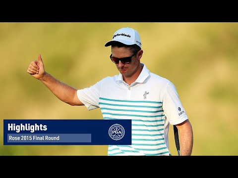 Every Shot from Justin Rose's 4th Round | PGA Championship 2015