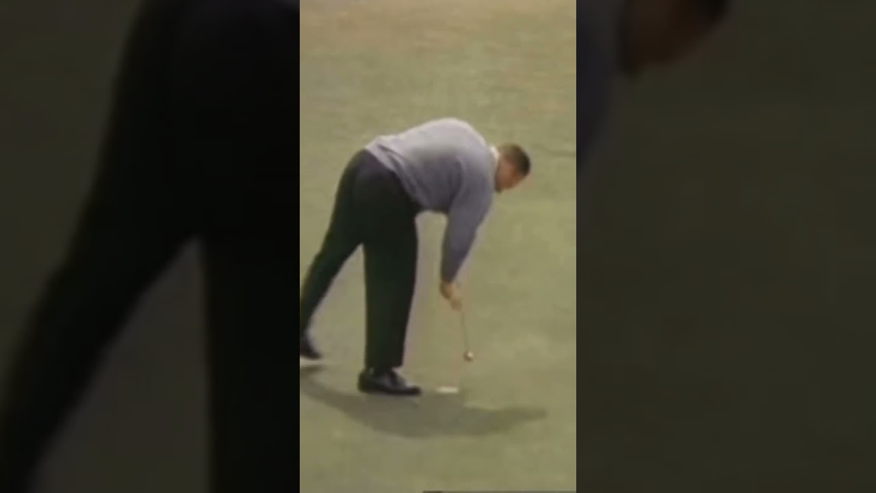 1963年のゴルフ😂キャディーさんやギャラリーの格好が😅 #golf #ゴルフ