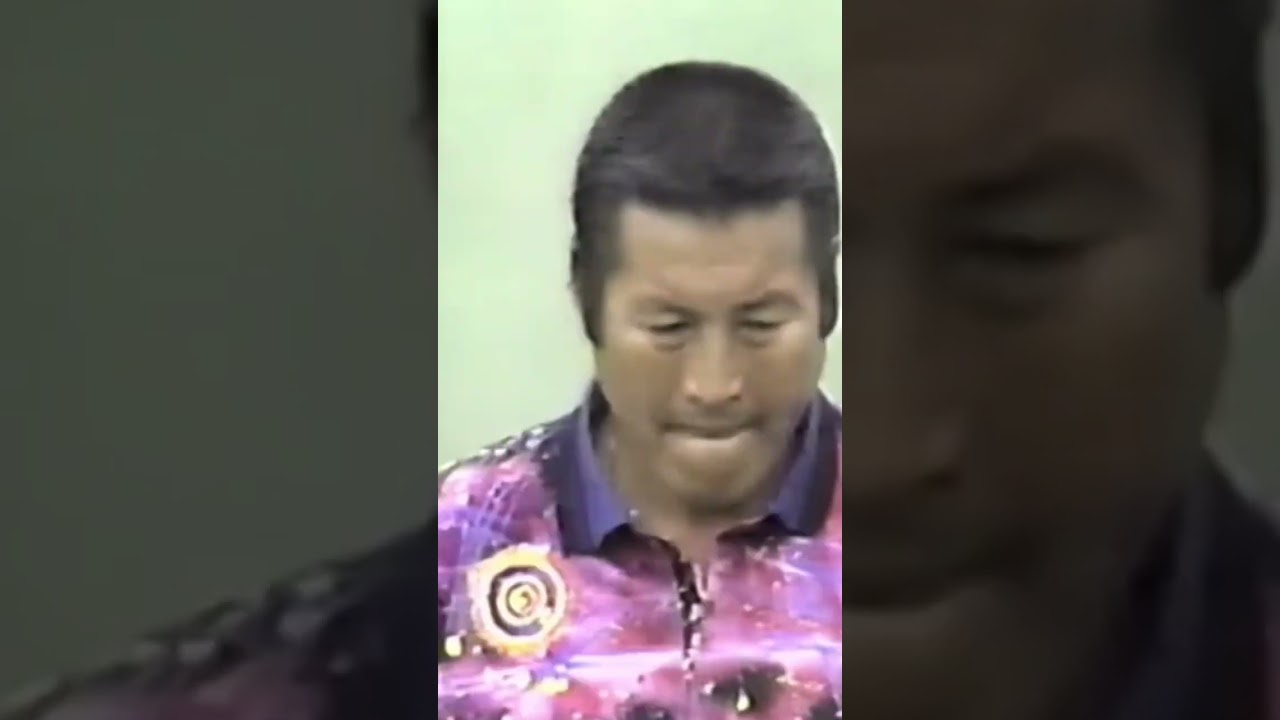 豪快なだけではなくウェッジのコントロールも抜群だった✨ジャンボ尾崎プロ✨1995年BSオープン⛳️ポロシャツは宇宙？😅 #golf #ジャンボ尾崎 #ゴルフ