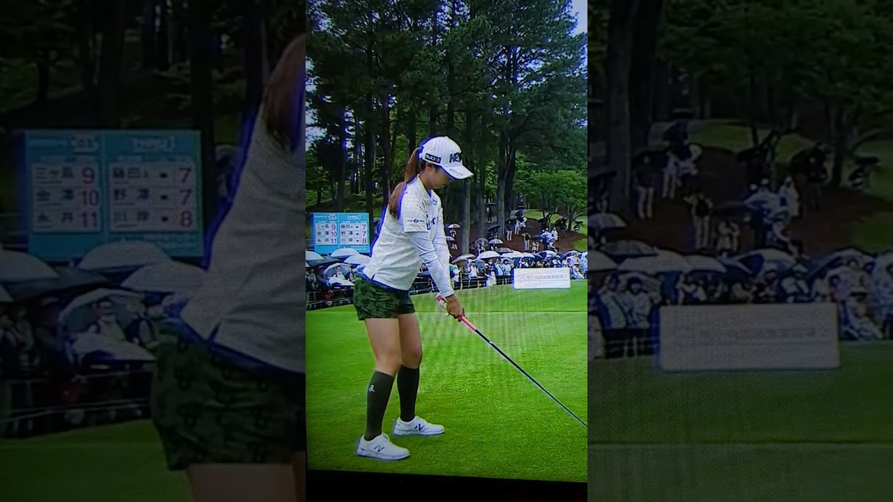 金澤志奈  サントリーレディス 最終日 #shorts #金澤志奈