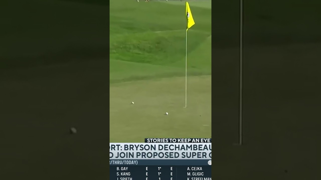 Bryson DeChambeau offered $135 MILLION to join Saudi golf league 🤑 #shorts