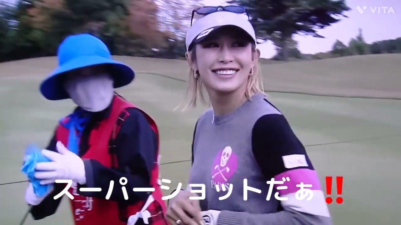 金田 久美子プロ💕2022最終日、11年189日ぶりの復活優勝👍素敵な涙に感動しました☺️手荒な祝福も可愛いねぇ🎵