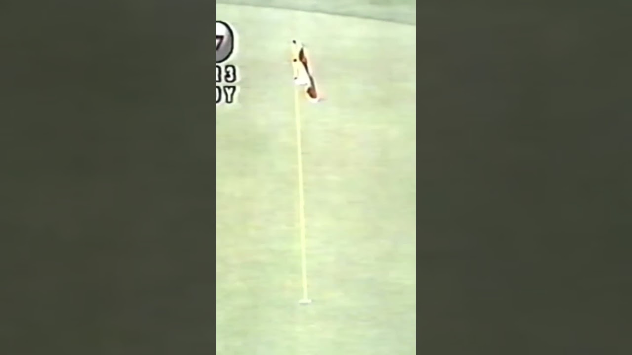 230ヤードPAR3 3番アイアン #golf #ゴルフスイング #ジャンボ尾崎 #ゴルフ ✨ジャンボ尾崎プロ✨1995年BSオープン⛳️ #golf #ジャンボ尾崎 #ゴルフ