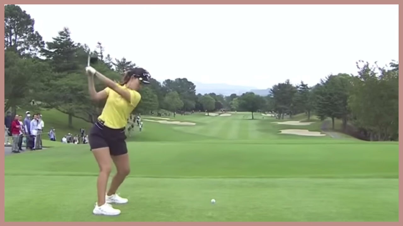 【ゴルフ】 上田桃子　スイング
