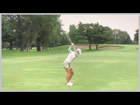 【ゴルフ】 松田鈴英　スイング