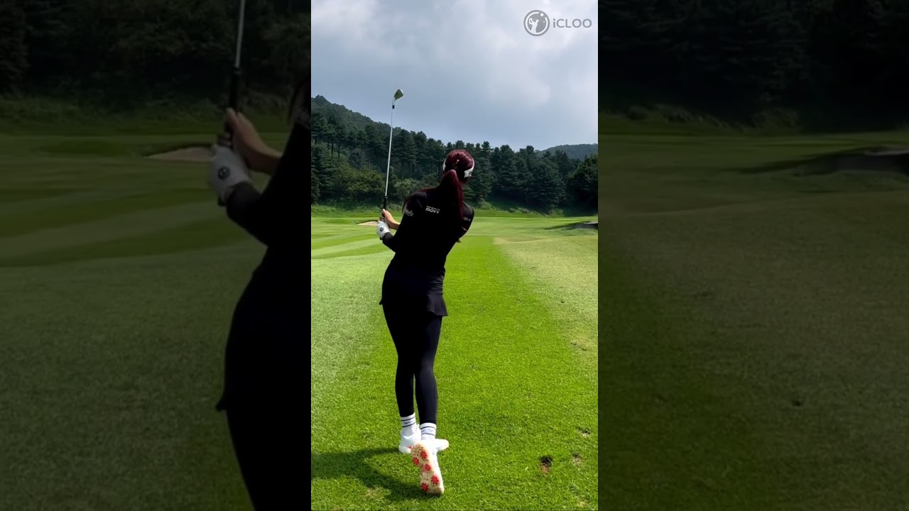 セクシーゴルファー ユ·ヒョンジュプロ (instagram@_hyunju.__) （チャンネル登録すると素晴らしい映像がもっと早くみられます。）