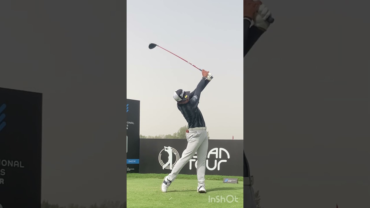Golf swing & slow motion