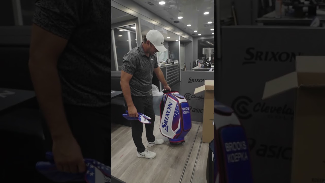 Stars and stripes. Perfect for the U.S. Open 🇺🇸  B・ケプカ