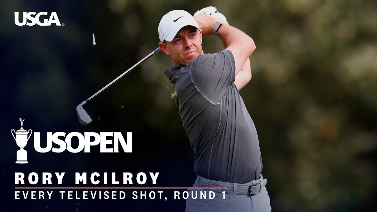 2023 U.S. Open Highlights: Rory McIlroy, Round 1 | Every Televised Shot