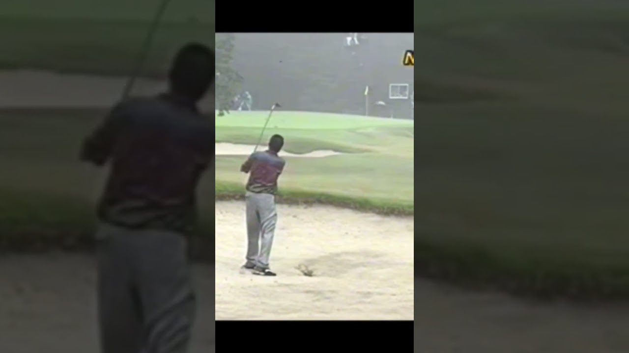 ジャンボ尾崎プロ✨距離のあるバンカーショット✨ #golf #ゴルフ #ジャンボ尾崎