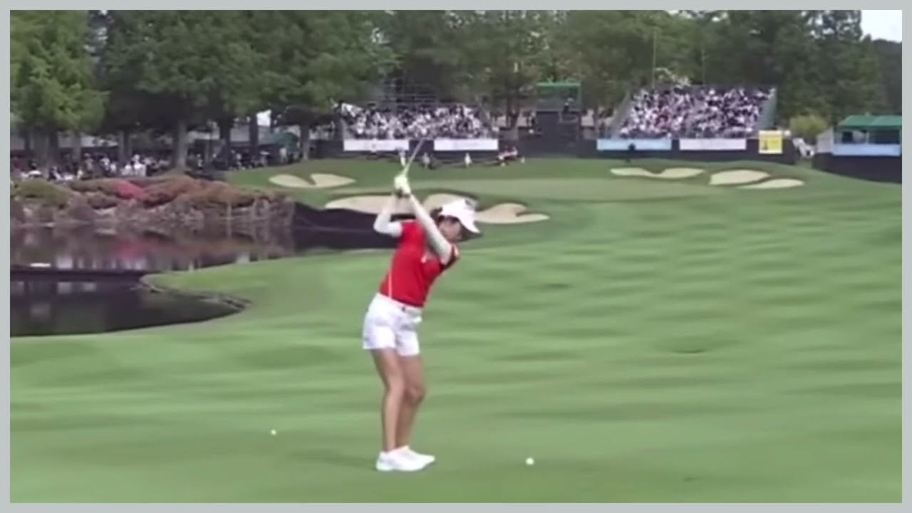 【ゴルフ】 安田祐香　スイング