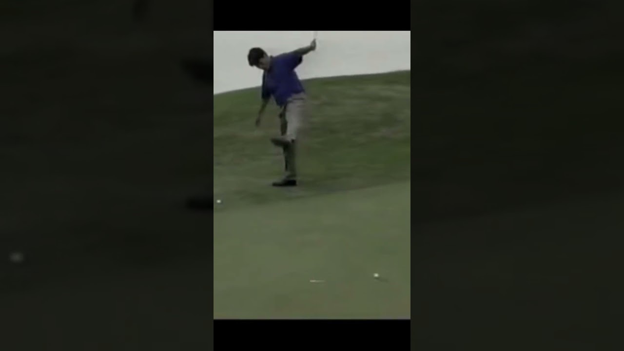 ジェット尾崎プロ（尾崎健夫）のチップインアプローチ✨1999年尾崎3兄弟で優勝争いをした日本プロ #golf #ゴルフ #アプローチ #ジェット尾崎