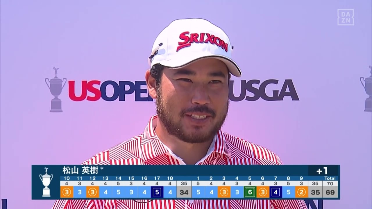【松山英樹｜インタビュー】全米オープン｜2日目｜2023